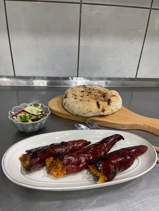 Obrok punjena paprika sa mesom