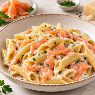 Garganelli al Salmone Affumicato