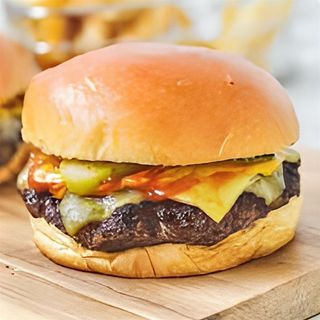 Cheeseburger 130gr