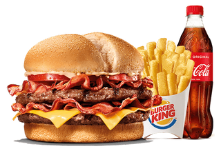 Menu The King Bacon Doble