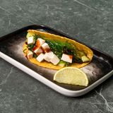 Veggie Tacos(Tofu,Wakame,Cetriolo,Teriyaki)