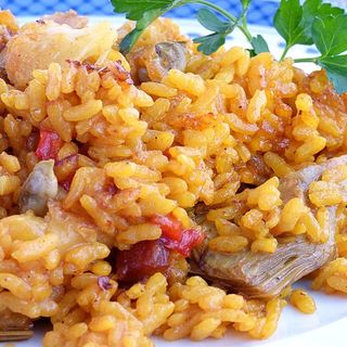 Arroz De Calasparra Meloso Con Magra