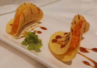 323.Salmon chips 2 pezzi