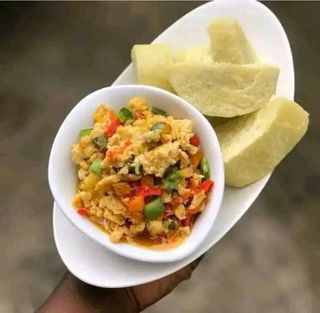 Yam and Scrambled Egg