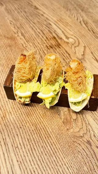 Taco de creveti