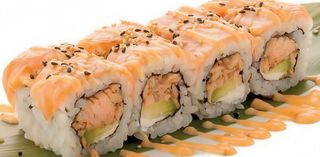 155 Uramaki Salmone coocked