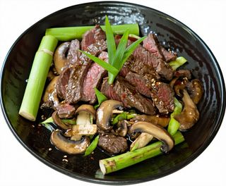 Carne de vita cu bambus