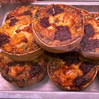 “Quiche” d’espinacs i formatge (250 gr)