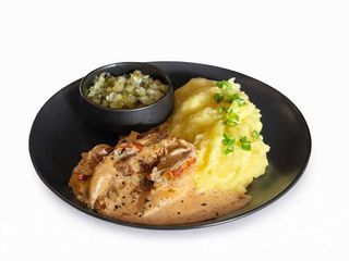 Pierś z kurczaka w sosie z suszonymi pomidorami