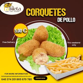 Corquetes De Pollo