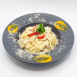 Pâtes Poulet Champignons