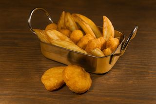 Nuggets pollo con patate