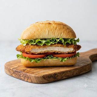 Cotoletta - insalata - pomodoro