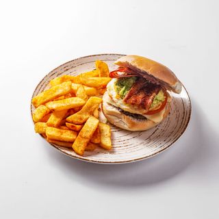 Hamburguesa Simple El Mexicano