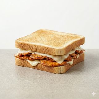 Sándwich De Lomo Adobado Y Queso