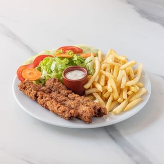 Seekh Kebab no Prato