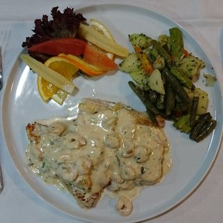 Espadon Sauce Crevettes 