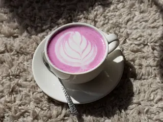 Pink Matcha late