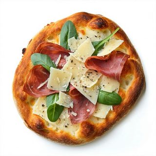 P.crudo, rucola e parmigiano