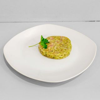 Hamburger di pollo e spinaci