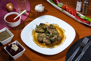 Ficăței de pui cu sos