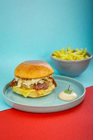 Hamburguer Crispy Chicken