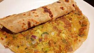 Egg Onions Chapati