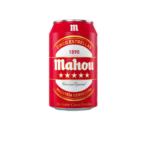 Cerveza Mahou 5 estrellas