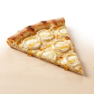 Pizza De Queso Cabra + Miel Porción