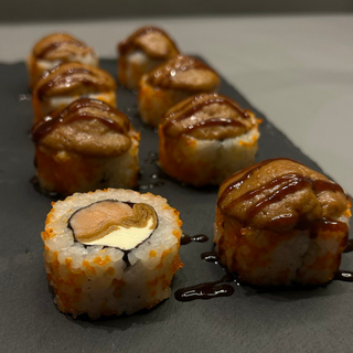 Pieczone z łososiem