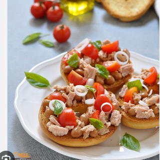 Bruschetta tonno e pomodoro