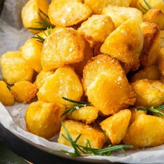 FRIED SWEET POTATOES WITH TURKEY