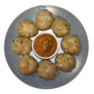 Chicken steamed momo 8 uds