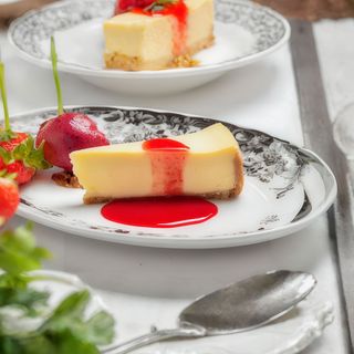 Cheescake con frutos rojos