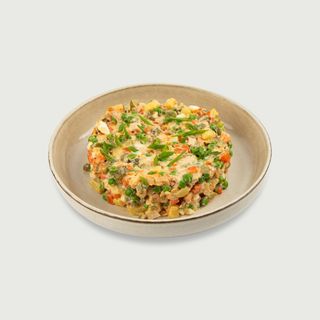 Олів’є з індичкою на двох