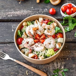 "Цезарь" с креветками