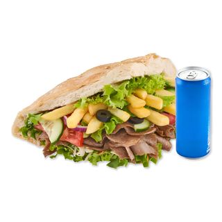 Kebab w Bułce, Pepsi 0.33l
