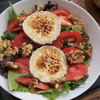 Ensalada de queso de cabra 