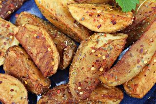 კარტოფილი მექსიკურად ტარ-ტარის სოუსით 