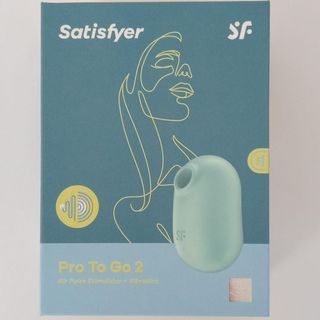 Satisfyer - Pro To Go 2 Estimulador Y Vibrador Doble Verde