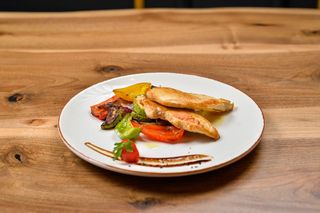 Piletina sa grilovanim povrćem