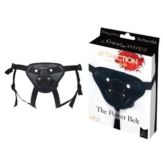 Arnes The Power Belt Negro - 2 Anillas