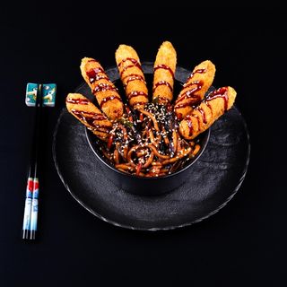  ნუდლსი ხრაშუნა ორაგულით