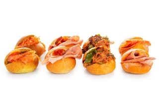 Bandeja de 16 pietros surtidos