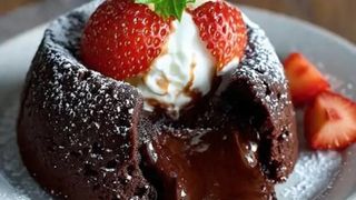 TORTINO AL CIOCCOLATO CON CUORE CALDO