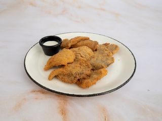 Setas Empanadas Con Alioli (Ración)