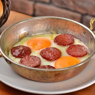 Sunny Side Up with Sucuk