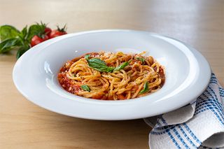 PENNE CON RAGU DI VERDURE
