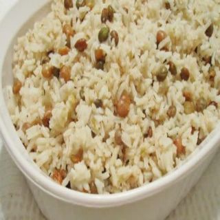 Arroz khasmiri con coco