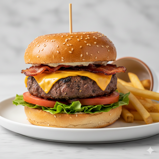 Hamburguesa De Carne casera